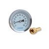 Термометр биметаллический с погружной гильзой 1/4 ViEiR