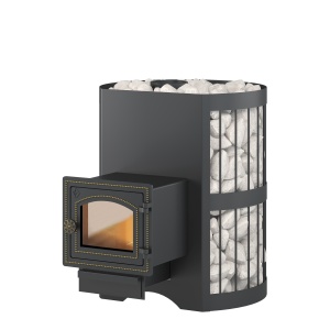 Печь-каменка СКИФ  СТАНДАРТ 16 дверца ДТ-3 С (6 - 14 м.куб)