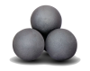 Чугунный заклад для каменки: комплект чугунных ЯДЕР d = 50 мм (12 шт) ГЕФЕСТ