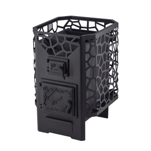 Печь-каменка РАДА  сталь 6 мм СЕТКА (12 - 20 м.куб)