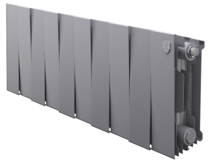 Радиатор биметаллический ROYAL THERMO PIANO FORTE SILVER SATIN 200/100 -  4 секции