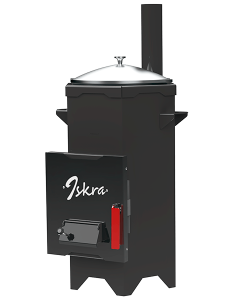 Печь под казан  7 л  ISKRA I (дымоход в комплекте) Печь под казан  7 л  ISKRA I (дымоход в комплекте)