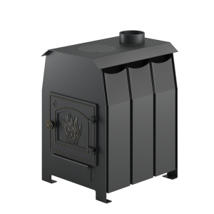 Печь отопительная ВЕЗУВИЙ КОМФОРТ 100 дверца ДТ-3  (2)