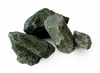 Камень ДУНИТ (для бань и саун) колотый 20 кг