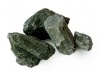 Камень ДУНИТ (для бань и саун) обвалованный 20 кг