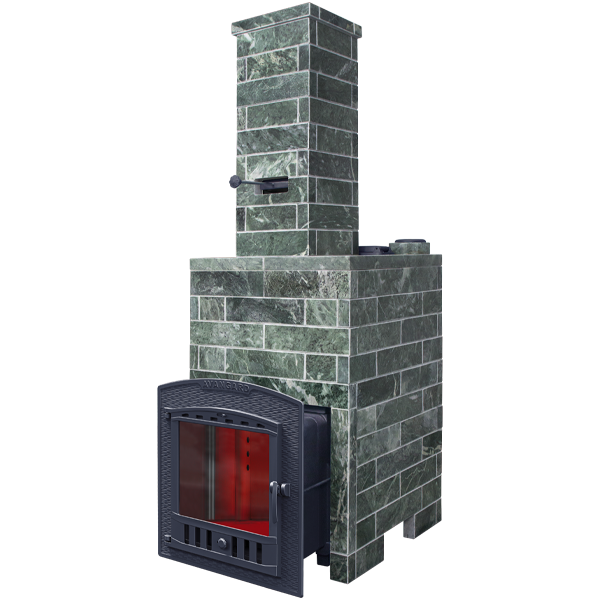 Облицовка ПРЯМАЯ ЗМЕЕВИК КИРПИЧ для печей АВАНГАРД 30П/М