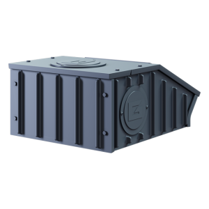 Короб чугунный для печи ГРОМ 30 ПРЕЗИДЕНТ универсальный h1000