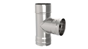 Тройник 90 градусов d = 115 мм (1 ММ)  (8)