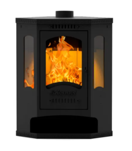 Печь-камин КЕННЕТ АНТЕЙ три стекла 10 кВт