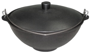 Казан чугунный  4л К-Д с ручкой с крышкой БЛМЗ  (1) Казан чугунный  4л К-Д с ручкой с крышкой БЛМЗ  (1)