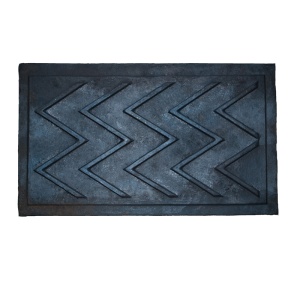 Плита ПЦ цельная с частыми ребрами (ПР: 710 х 410 х 25 мм) 25,0 кг РУССКАЯ ПЕЧЬ