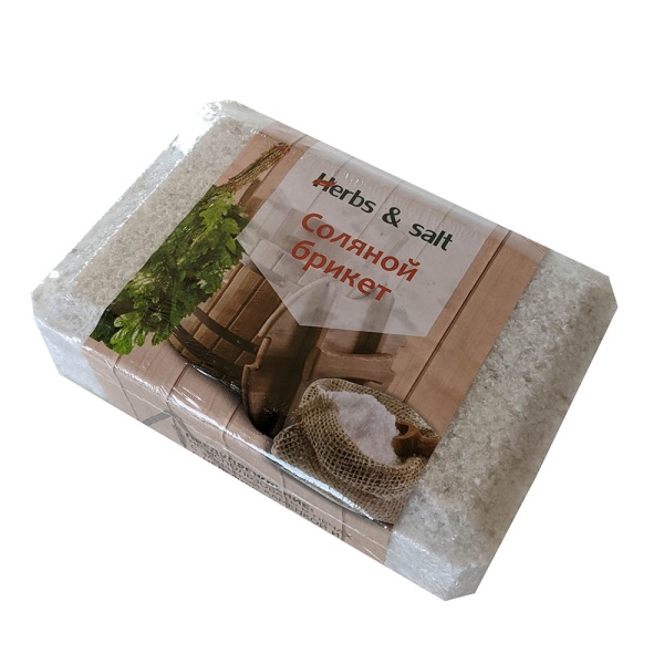 Соляной брикет для бани и сауны, БЕЛАЯ СОЛЬ (16) Соляной брикет для бани и сауны, БЕЛАЯ СОЛЬ (16)