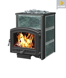 Печь-каменка  чугунная ЛЕГЕНДА 16 дверца 224  ЗМЕЕВИК (8 - 18 м.куб)