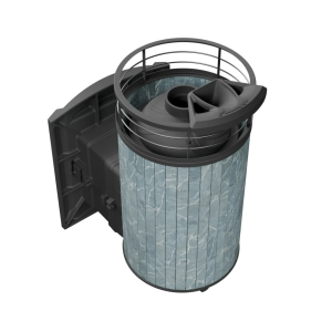 Печь-каменка чугунная АТМОСФЕРА L дверца со стеклом в ламелях ТАЛЬКОХЛОРИТ NEW (12-20 м.куб) Печь-каменка чугунная АТМОСФЕРА L дверца со стеклом в ламелях ТАЛЬКОХЛОРИТ NEW (12-20 м.куб)