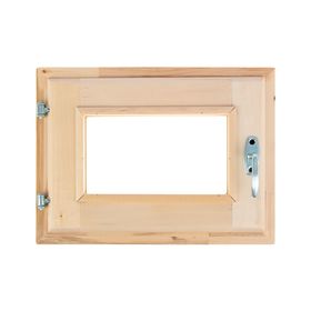 Оконный блок ЛИПА 300 х 400 мм стекло ПРОЗРАЧНОЕ