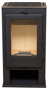 Печь-камин НАРВА 7 с чугунной плитой (META-БЕЛ)