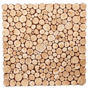 Панно из спилов можжевельника 500 х 500 мм Панно из спилов можжевельника 500 х 500 мм