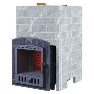 Облицовка ПРЯМАЯ  830/40 ТАЛЬКОХЛОРИТ КИРПИЧ для печей ГЕФЕСТ 18М/П под теплообменник СПРАВА