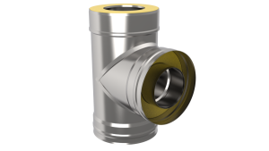 Сэндвич-тройник 90 гр. d = 150/220 мм (Н+Н) 1 ММ  (3)