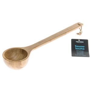 Ковш-ложка для бани деревянный (бамбук, Rento)