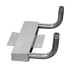 Теплообменник пристенный для печей GFS ЗК 18   /   ГРОМ 30  (370 мм) 50 х 100 х 2