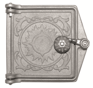 Дверца поддувальная ДП-1 ВОСХОД RLK 385  (ПР: 130 х 140 мм) ЛИТКОМ