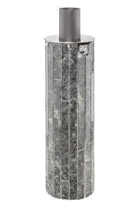 Дымоход - конвектор со встроенным шибером в ламелях ПИРОКСЕНИТ НАБОРНЫЙ d = 115 мм L = 1000 мм