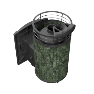 Печь-каменка чугунная АТМОСФЕРА L дверца со стеклом в ламелях ЗМЕЕВИК NEW (12-20 м.куб) Печь-каменка чугунная АТМОСФЕРА L дверца со стеклом в ламелях ЗМЕЕВИК NEW (12-20 м.куб)