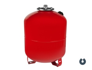 Расширительный бак UNIPUMP100 сталь, красный G- 1