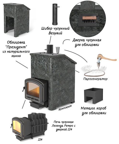 Комплект ПРЕЗИДЕНТ 