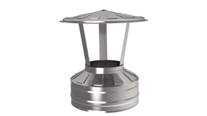 Оголовок d = 150/220 мм с зонтом (Н+О)  (7)