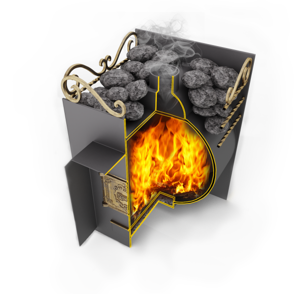 Печь-каменка САБАНТУЙ 20 (10 - 20 м.куб)