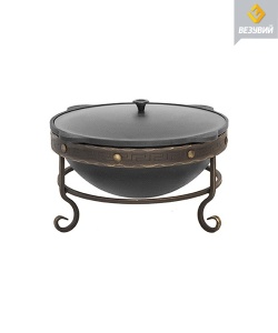 Подставка под казан ВЕЗУВИЙ  6 - 8 л кованая Подставка под казан ВЕЗУВИЙ  6 - 8 л кованая