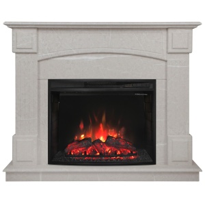 Портал Carolina 24/25,5 WT серый мрамор (WT-F71) для электроочага с 24/25,5 диагональю *