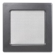 Решетка вентиляционная ГРАФИТ (170 х 170 мм) FIREWAY