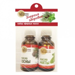 Набор масел 2*15 мл (сосна, мята) БТ Набор масел 2*15 мл (сосна, мята) БТ