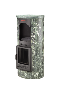 Печь отопительная ЛАДА ПФ в ламелях ЗМЕЕВИК НАБОРНЫЙ с варочной поверхностью (150 м.куб.)