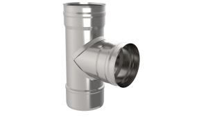 Тройник 90 градусов d = 200 мм  (3)