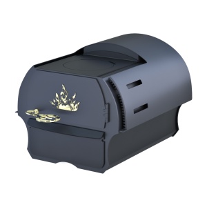 Печь отопительная МИЛАНА - 8 мм (30 - 45 м.куб)