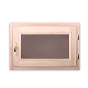 Оконный блок ЛИПА 300 х 400 мм стекло БРОНЗА