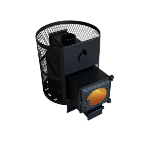 Печь-каменка ОПТИМА 12 ДТ-3С сетка d = 115 мм (6 - 10 м.куб.)