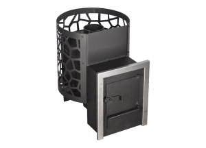 Печь-каменка РАДА  МИНИ сталь 4 мм СЕТКА (8 - 12 м.куб)