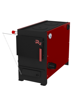 Котел отопительный R2 21 кВт с варочной плитой  топливо - дрова/уголь/эл.энергия