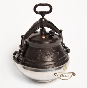 Казан афганский двухцветный алюминиевый с крышкой и ручками  5л Казан афганский двухцветный алюминиевый с крышкой и ручками  5л