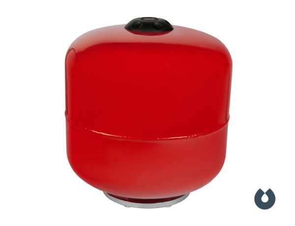 Расширительный бак UNIPUMP 24 сталь, красный G- 1