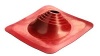 Герметизирующий элемент для кровли Мастер Flash №110 угловой (d= 75 - 200 мм) красный ПРОФИ (монтажная площадка - силикон)