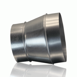 Переходник диаметра d = 200 - 180 мм (1 ММ)  (20)