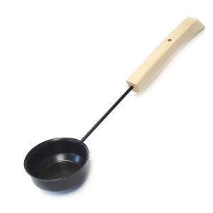 Черпак 0,2 л оксидированный сталь (черный) ручка ЛИПА Черпак 0,2 л оксидированный сталь (черный) ручка ЛИПА