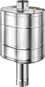 Бак 43 литра овальный НА ВЫСОКОЙ НОЖКЕ + 250 мм  ЕВРО  (1)