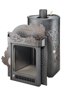 Печь-каменка ОПТИМА ПФ в кожухе ДУБЫ дверца со стеклом (28 м.куб) Печь-каменка ОПТИМА ПФ в кожухе ДУБЫ дверца со стеклом (28 м.куб)